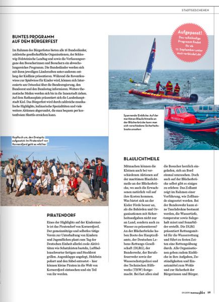 RENDSBURGerleben - September 2019 - Lesepreobe 2