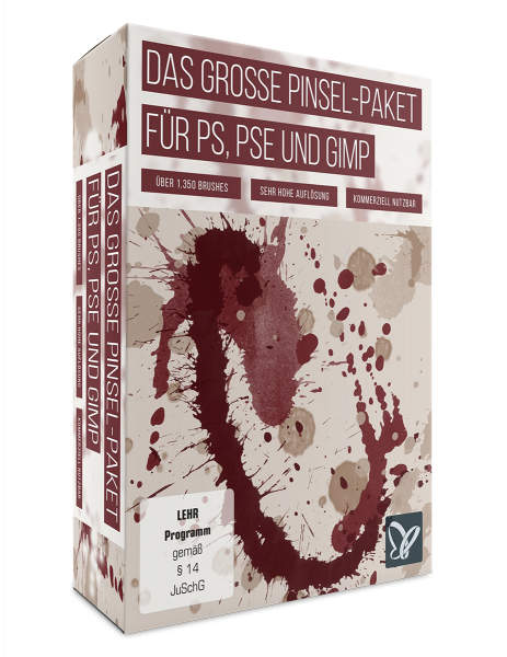 Das große Pinsel-Paket - für Photoshop,PS Elements & GIMP Das große Pinsel-Paket - für Photoshop,PS Elements & GIMP